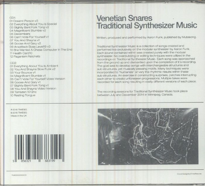 VENETIAN SNARES - Traditional Synthesizer Music (10th Anniversary ...