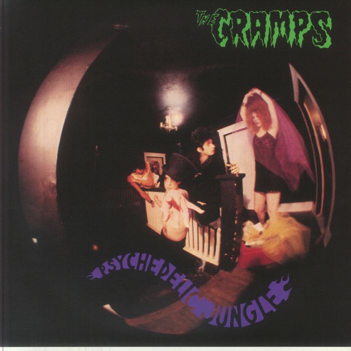 The Cramps – Psychedelic Jungle vinyl cover