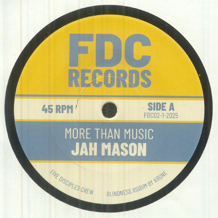 Jah Mason | Brush – More Than Music vinyl cover