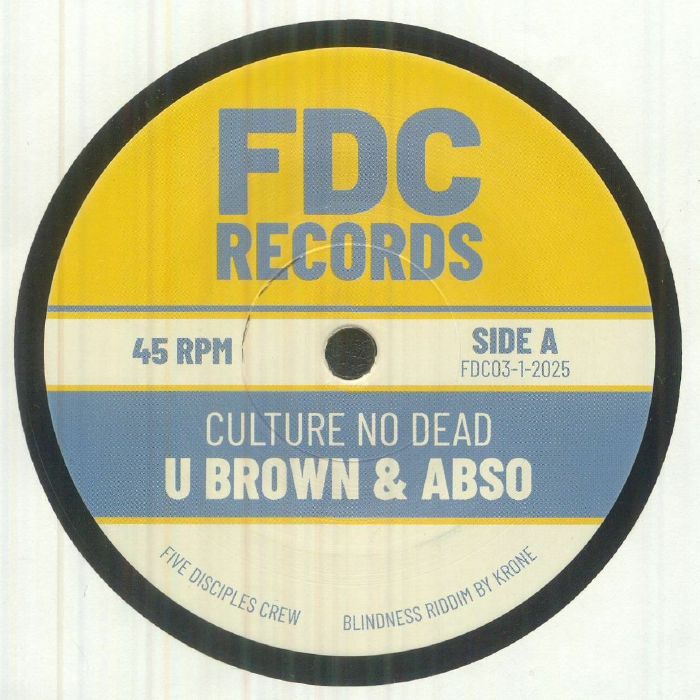 U Brown | Abso | Lasai – Culture No Dead vinyl cover