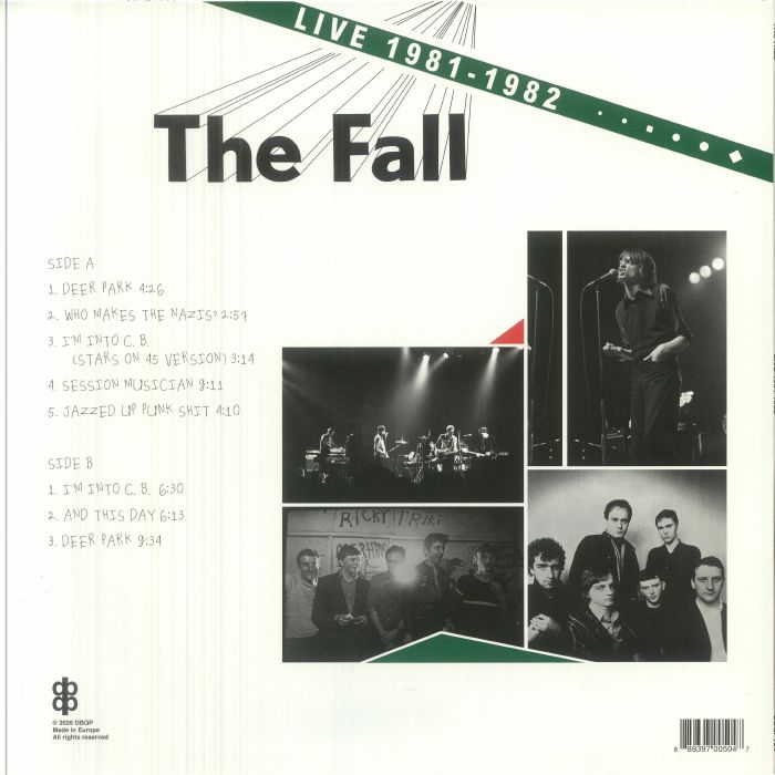 The FALL - Live 1981-1982 Vinyl at Juno Records.