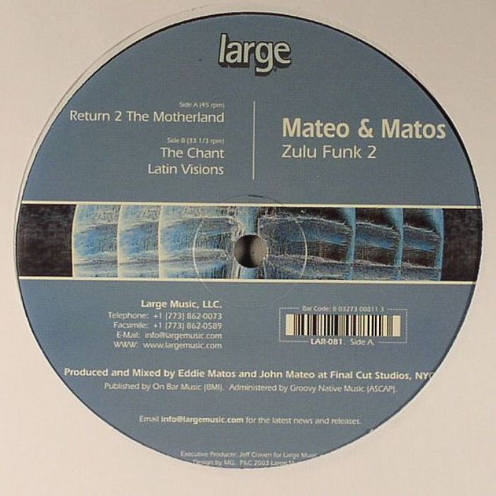 MATEO & MATOS - Zulu Funk 2