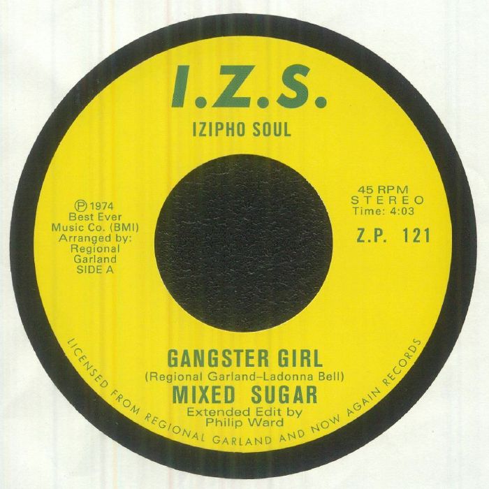 Mixed Sugar – Gangster Girl vinyl cover