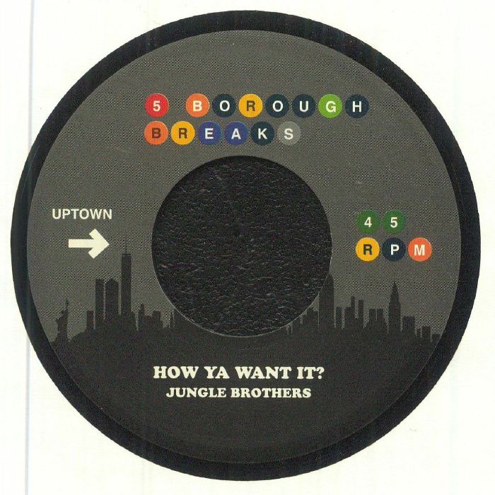 Jungle Brothers | The Professionals – 5 Borough Breaks Vol 36 vinyl cover