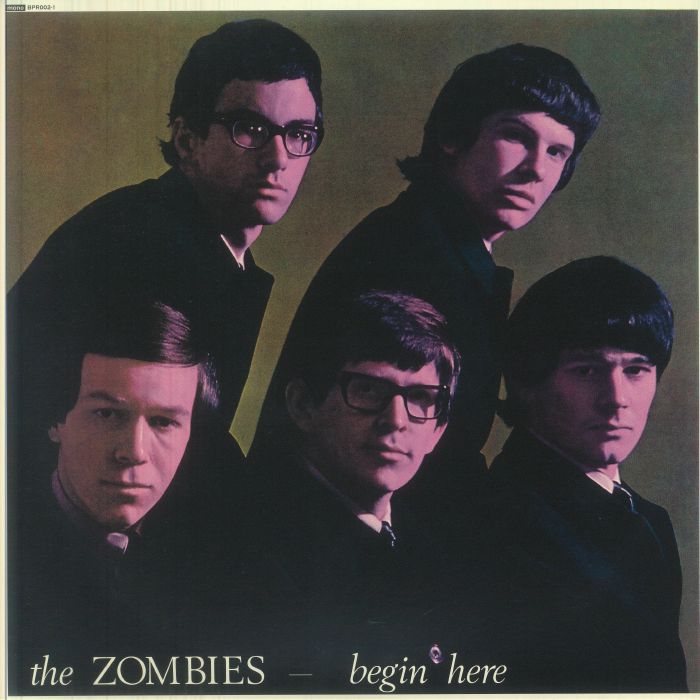 The Zombies – Begin Here (mono) vinyl cover
