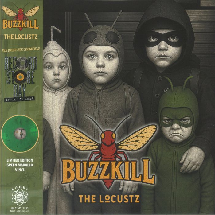 The Locustz – Buzzkill (Record Store Day RSD 2026) vinyl cover