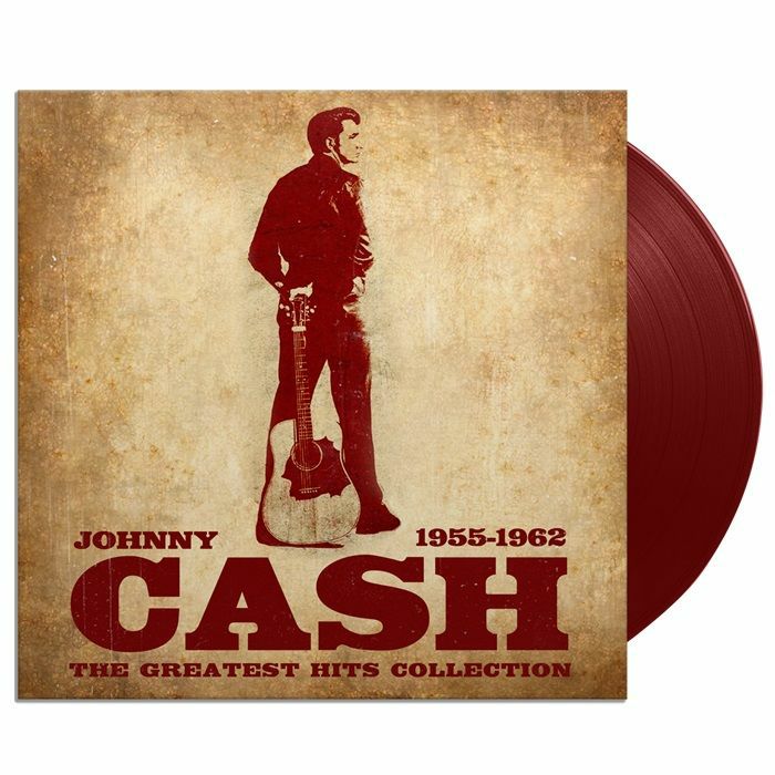 Johnny Cash – The Greatest Hits Collection 1955-1962 vinyl cover