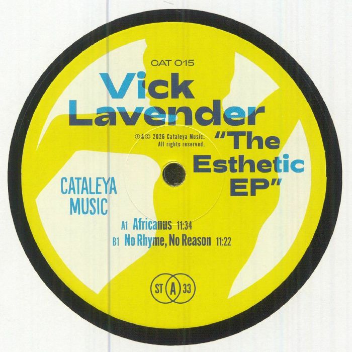 Vick Lavender – The Esthetic EP vinyl cover