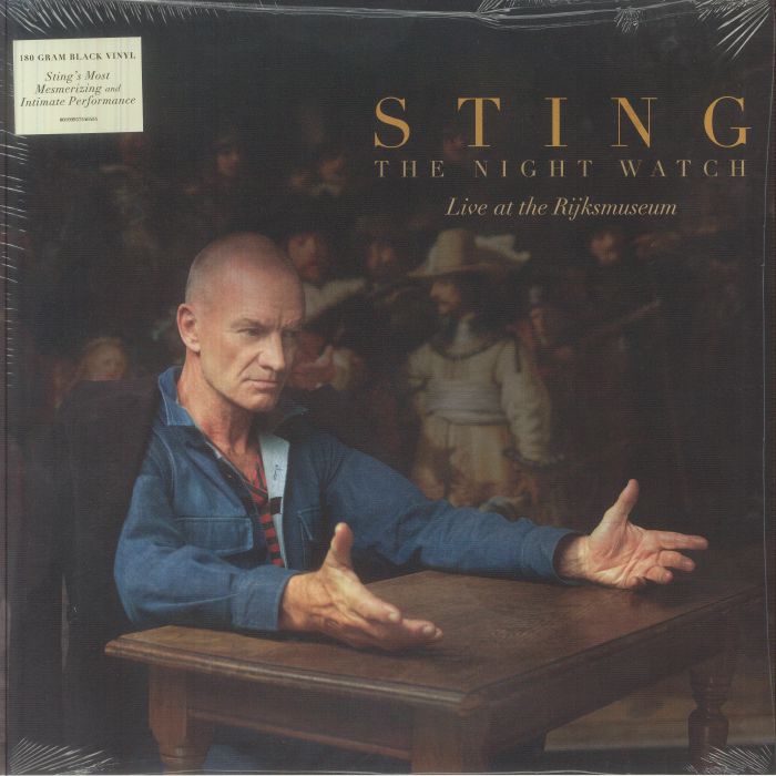 Sting – The Night Watch Live At The Rijksmuseum vinyl cover