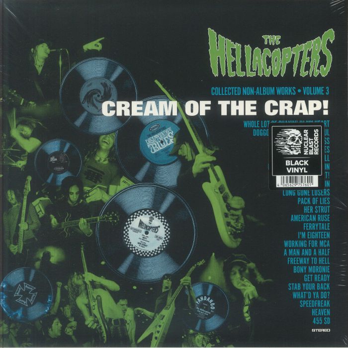 The Hellacopters – Cream Of The Crap! Collected Non Album Works Volume 3 vinyl cover