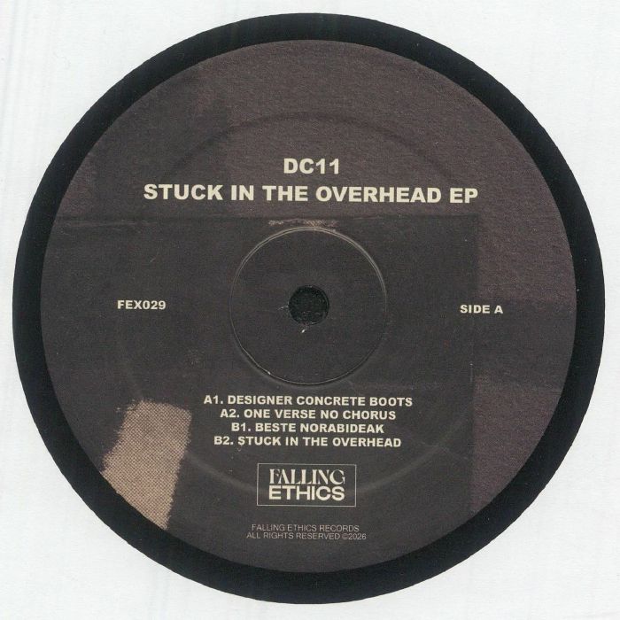 Dc11 – Stuck In The Overhead EP vinyl cover