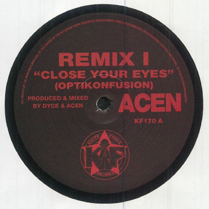Acen – Close Your Eyes EP (New Old Art Edition) vinyl cover