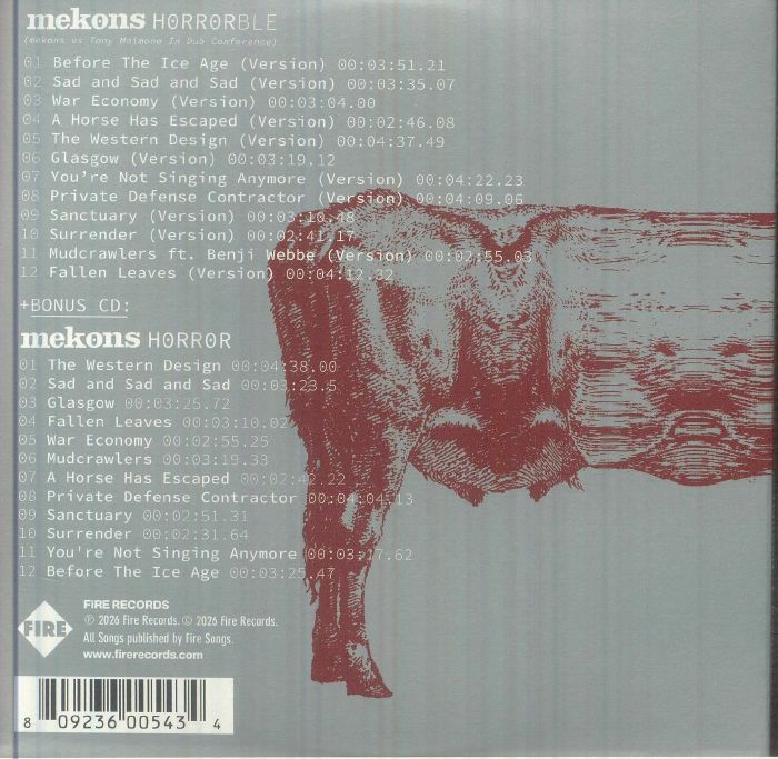 MEKONS - Horrorble: Mekons vs Tony Maimone In Dub Conference