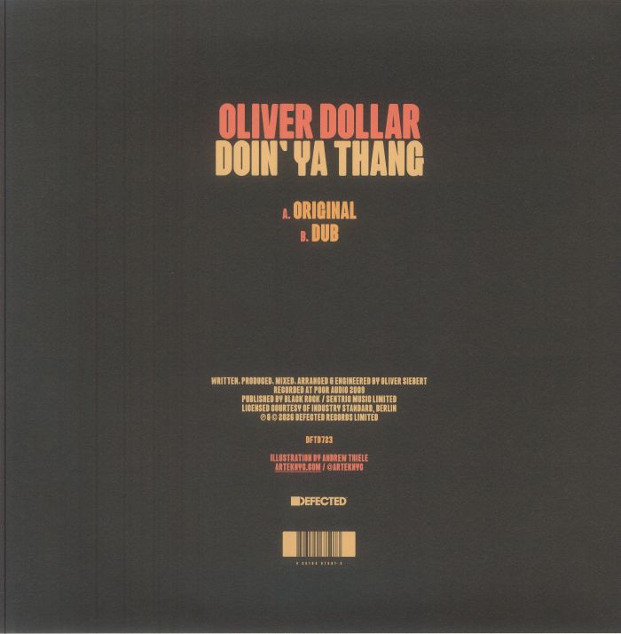 Oliver DOLLAR - Doin' Ya Thang Vinyl at Juno Records.