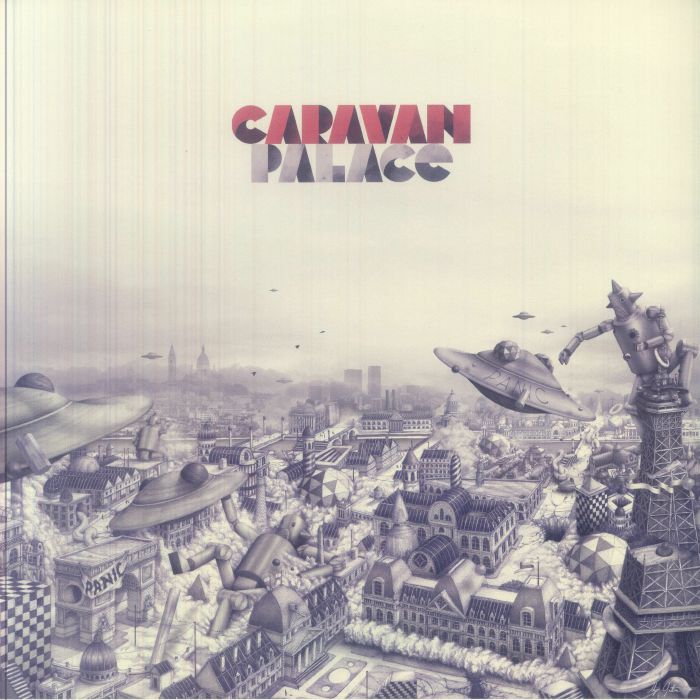 Caravan Palace – Panic vinyl cover