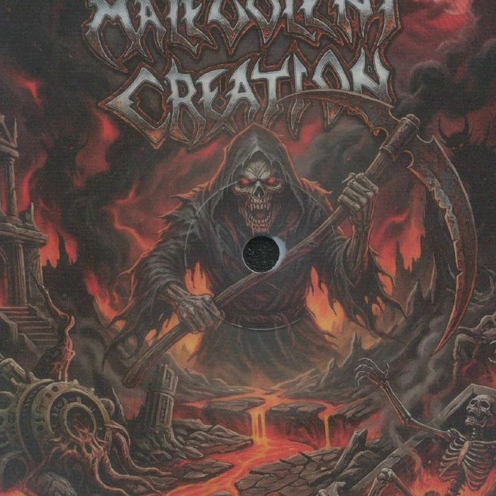 Malevolent Creation – Burning Darkness vinyl cover