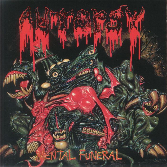 Autopsy – Mental Funeral vinyl cover