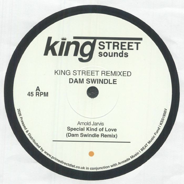 Arnold Jarvis | DJ Pierre | Simon Doty | 95 North – King Street Remixed: Dam Swindle vinyl cover