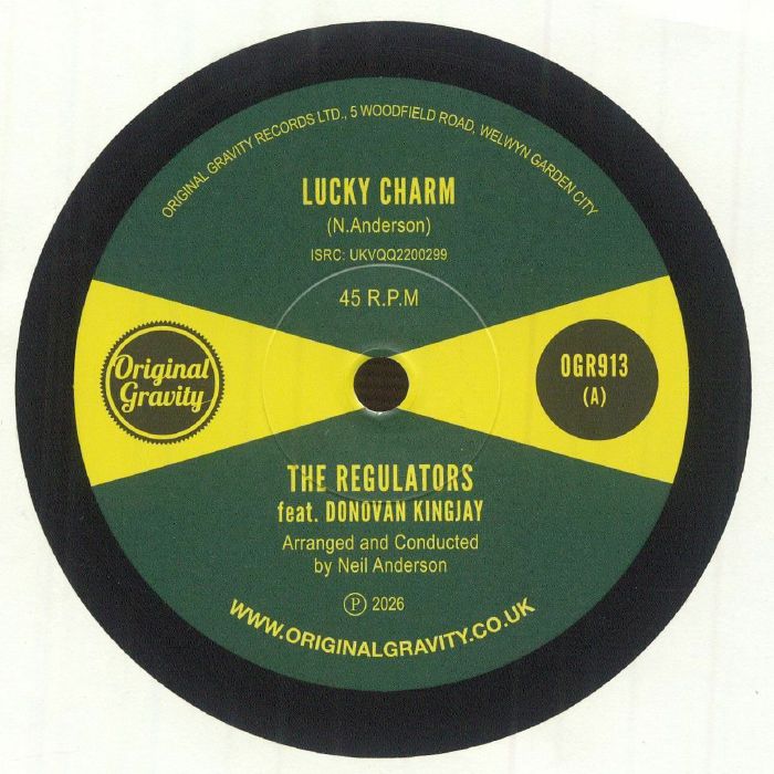 The Regulators | Donovan Kingjay – Lucky Charm vinyl cover