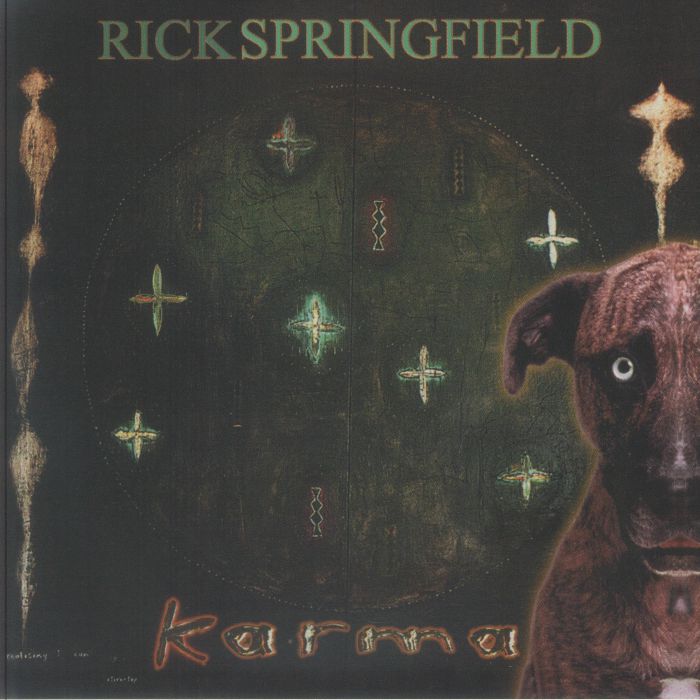 Rick Springfield – Karma vinyl cover