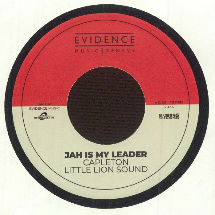 Capleton | Little Lion Sound – Jah Is My Leader vinyl cover