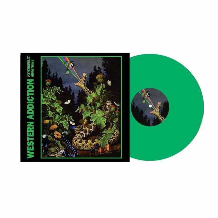 Western Addiction – Psychedelic Munitions vinyl cover