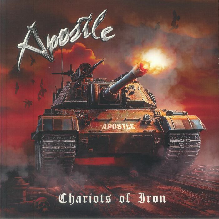 Apostle – Chariots Of Iron vinyl cover