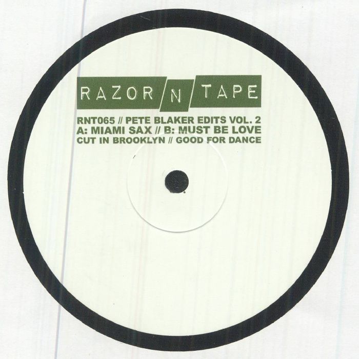 Pete Blaker – Pete Blaker Edits 2 vinyl cover
