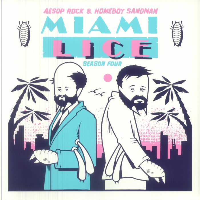 Lice | Aesop Rock | Homeboy Sandman – Miami Lice: Season Four vinyl cover