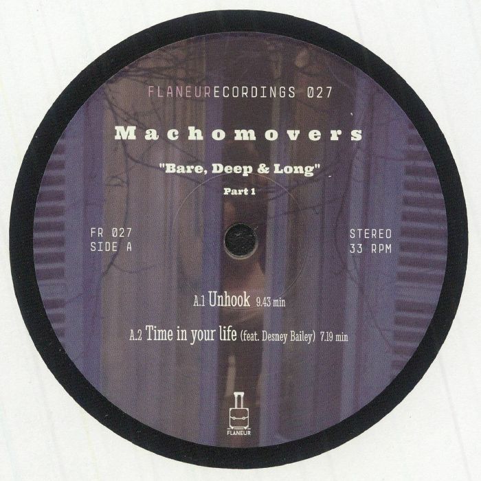 Machomovers – Bare Deep & Long Part 1 vinyl cover