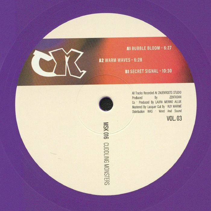 Cuddling Monsters – Cuddling Monsters Vol 3 vinyl cover
