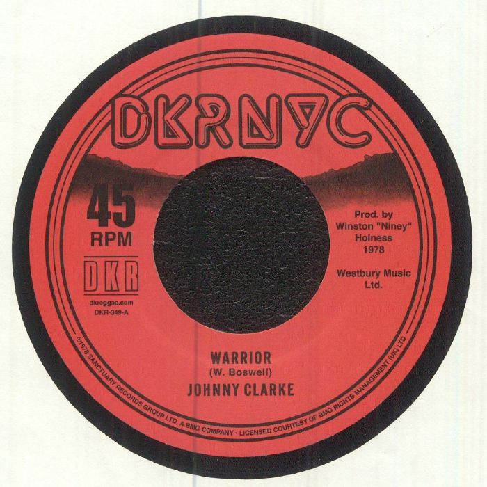 Johnny Clarke | Ranking Trevor – Warrior vinyl cover