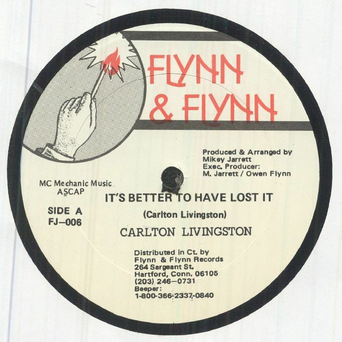 Carlton Livingston | Sharon Black – It's Better To Have Lost It (warehouse find) vinyl cover