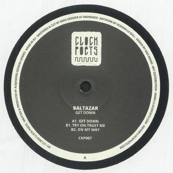 Baltazar – Get Down vinyl cover