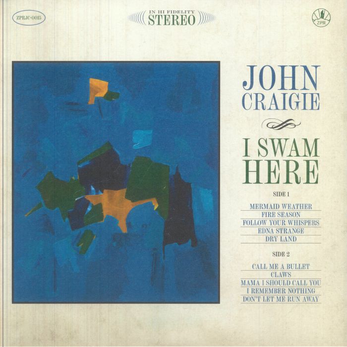 John Craigie – I Swam Here vinyl cover