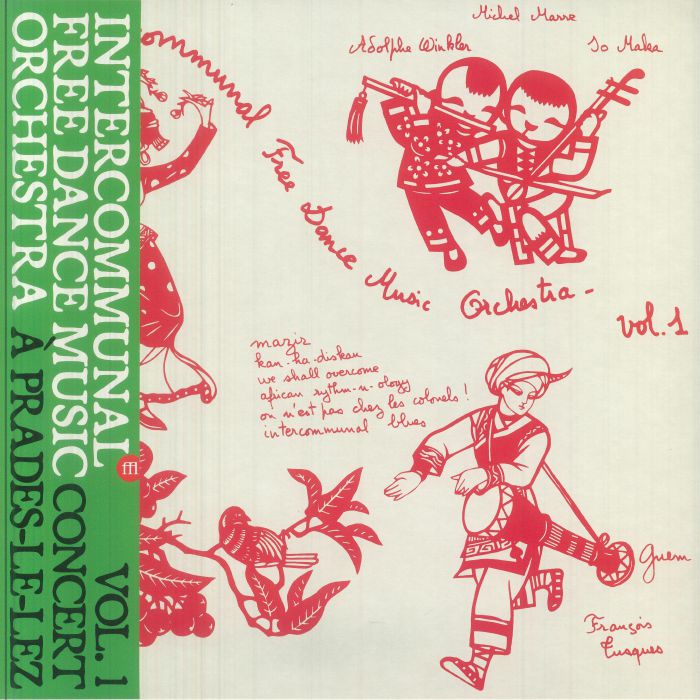 Intercommunal Free Dance Music Orchestra – Concert A Prades Le Lez Vol 1 vinyl cover