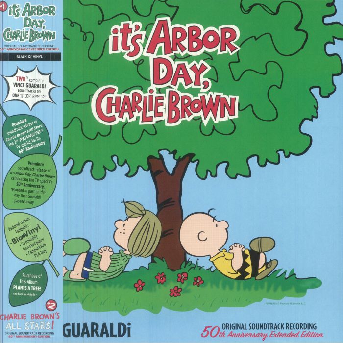 Vince Guaraldi – It's Arbor Day Charlie Brown (Soundtrack) (50th Anniversary Extended Edition) vinyl cover