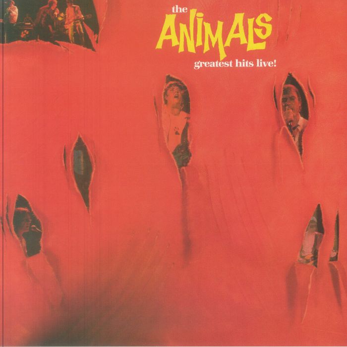 The Animals – Greatest Hits Live! vinyl cover
