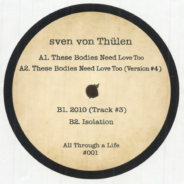 Sven Von Thulen – Life 001 vinyl cover