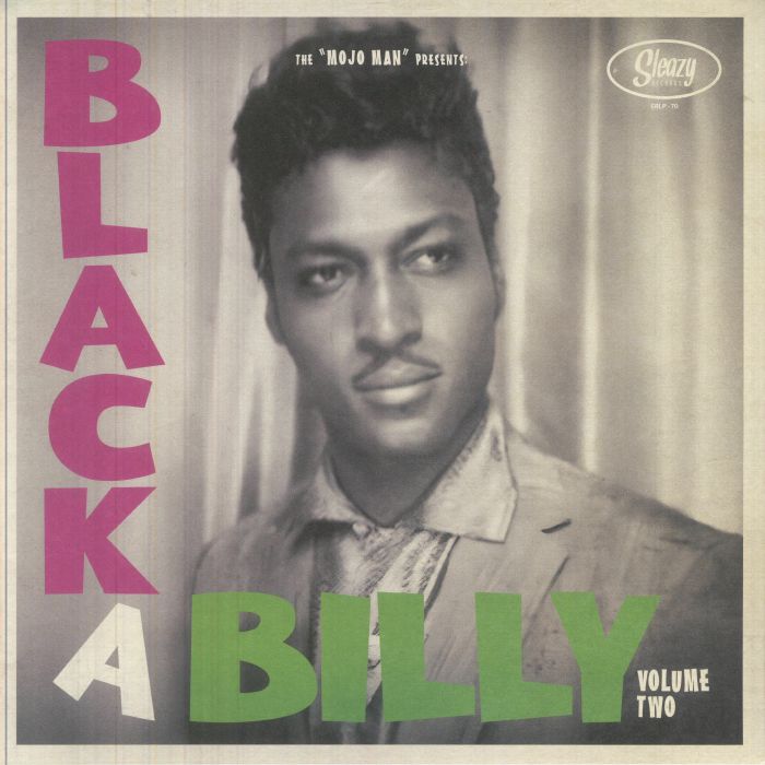 The Mojo Man – Black A Billy Vol 2 vinyl cover