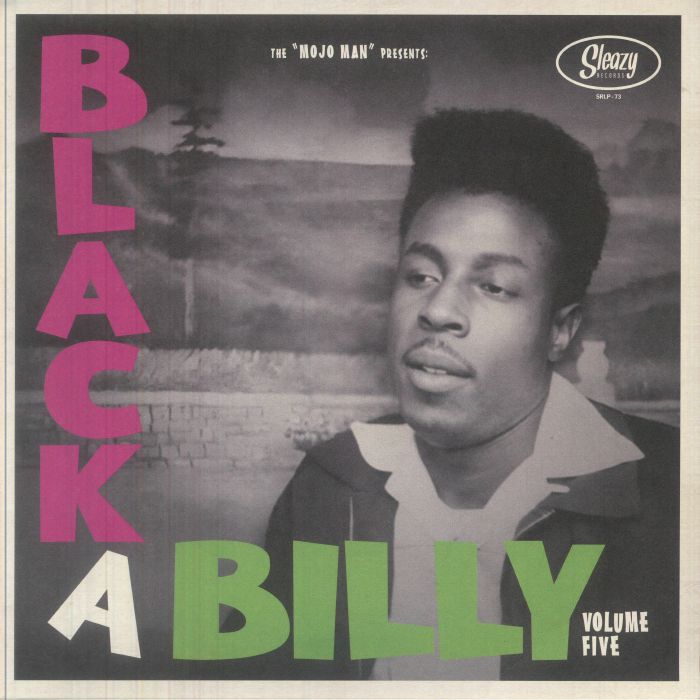 The Mojo Man – Black A Billy Vol 5 vinyl cover