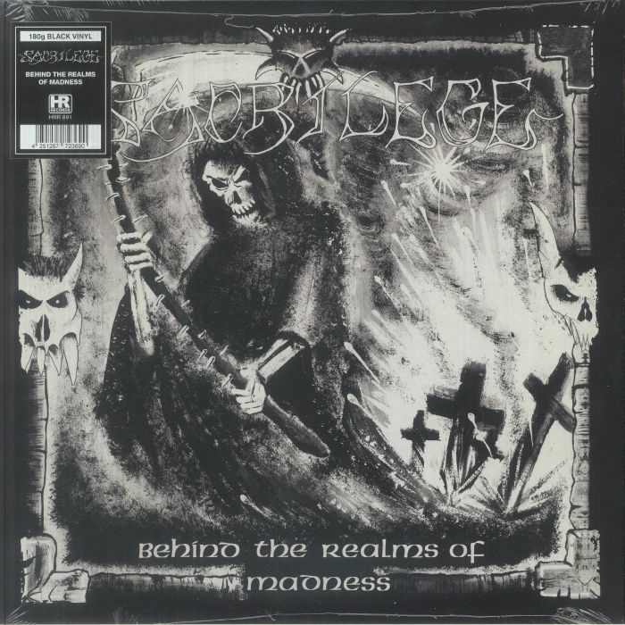 Sacrilege – Behind The Realms Of Madness vinyl cover