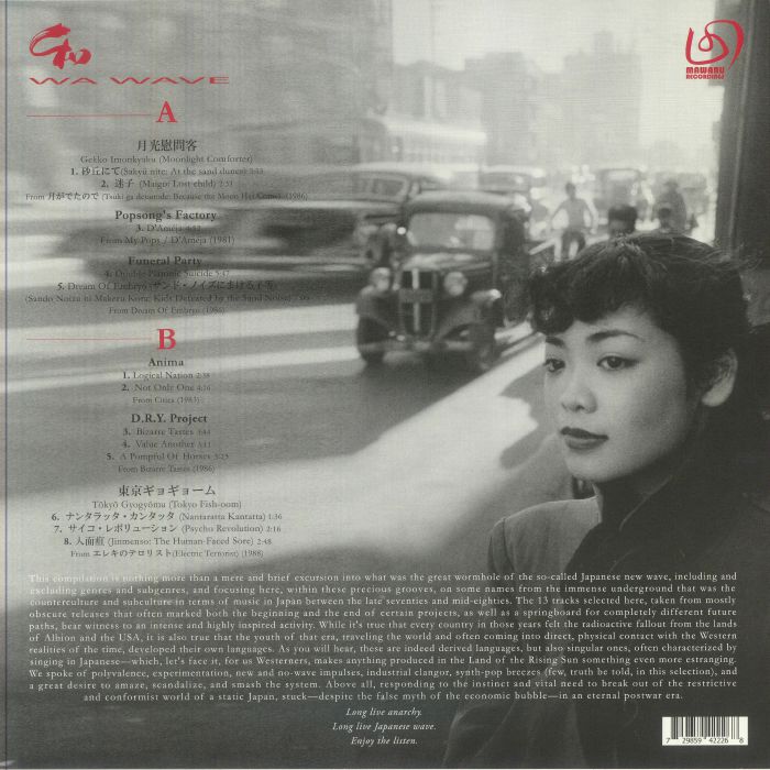 VARIOUS - Wa Wave: New Wave Sounds From The Land Of The Rising Sun