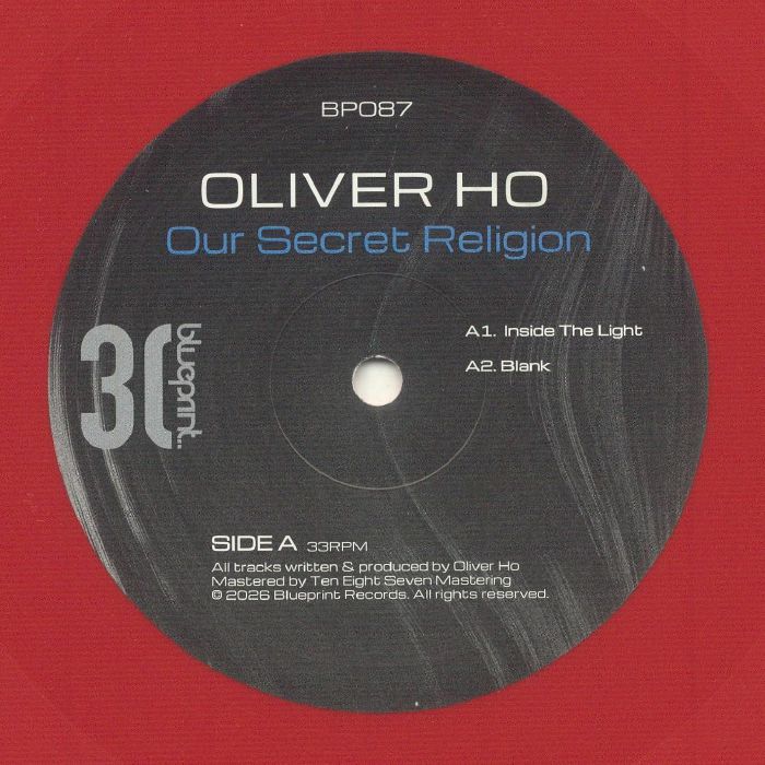 Oliver Ho – Our Secret Religion vinyl cover