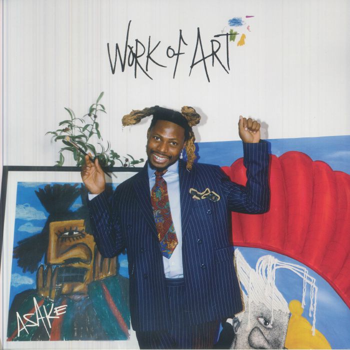 Asake – Work Of Art vinyl cover