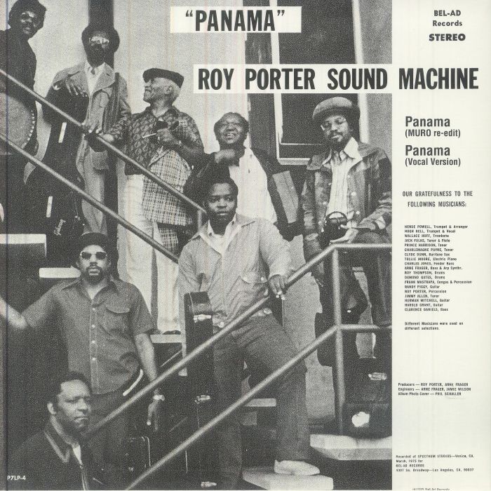 ROY PORTER SOUND MACHINE - Panama (feat Muro edit) Vinyl at Juno