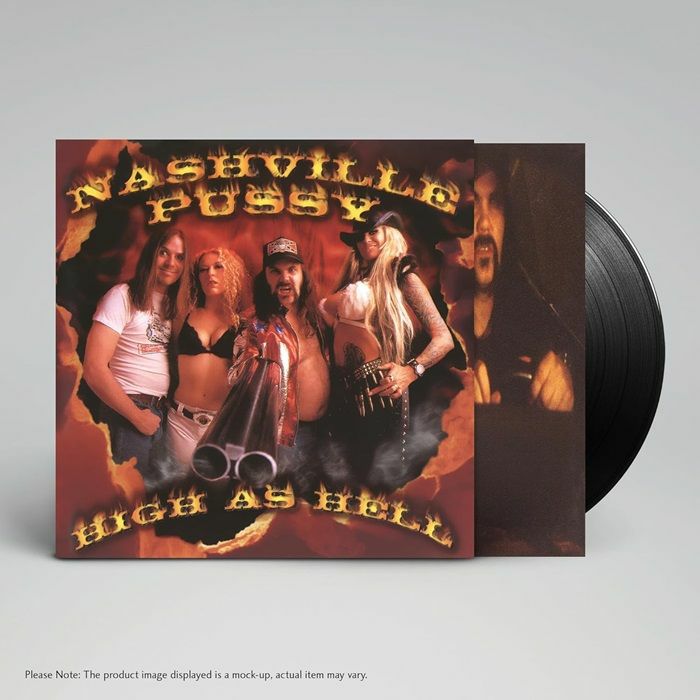 Nashville Pussy – High As Hell vinyl cover