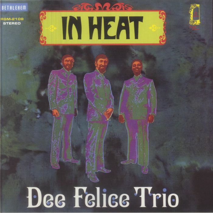 Dee Felice Trio – In Heat vinyl cover