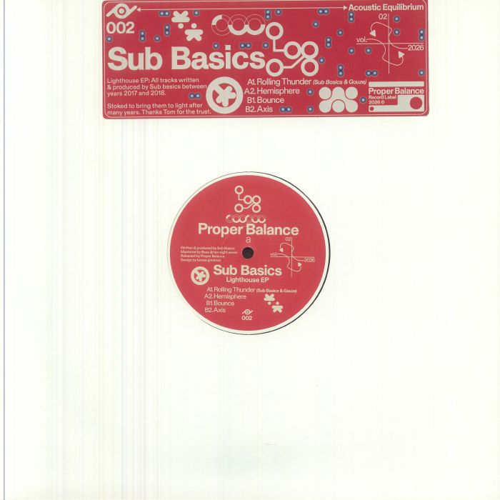 Sub Basics – Lighthouse EP vinyl cover