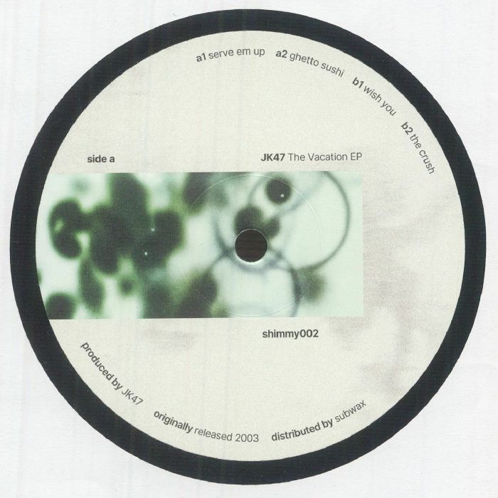 Jk47 – Vacation EP vinyl cover